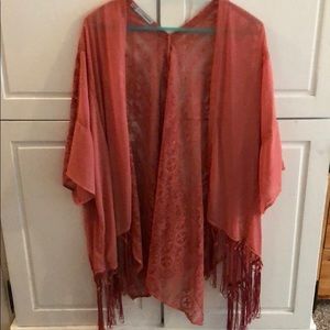 Maurice’s coral kimono